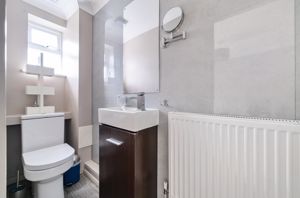 Ground Floor cloakroom and shower room angle 1- click for photo gallery